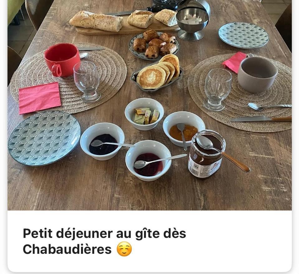 Gite Des Chabaudieres Chaneins Eksteriør bilde